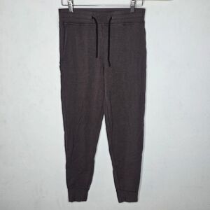 Stance ButterBlend Jogger Pants Mens Brown Small S Fleece Lounge Elastic Waist